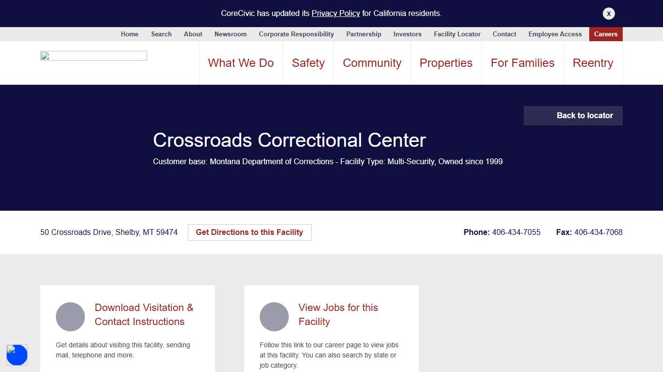 Crossroads Correctional Center